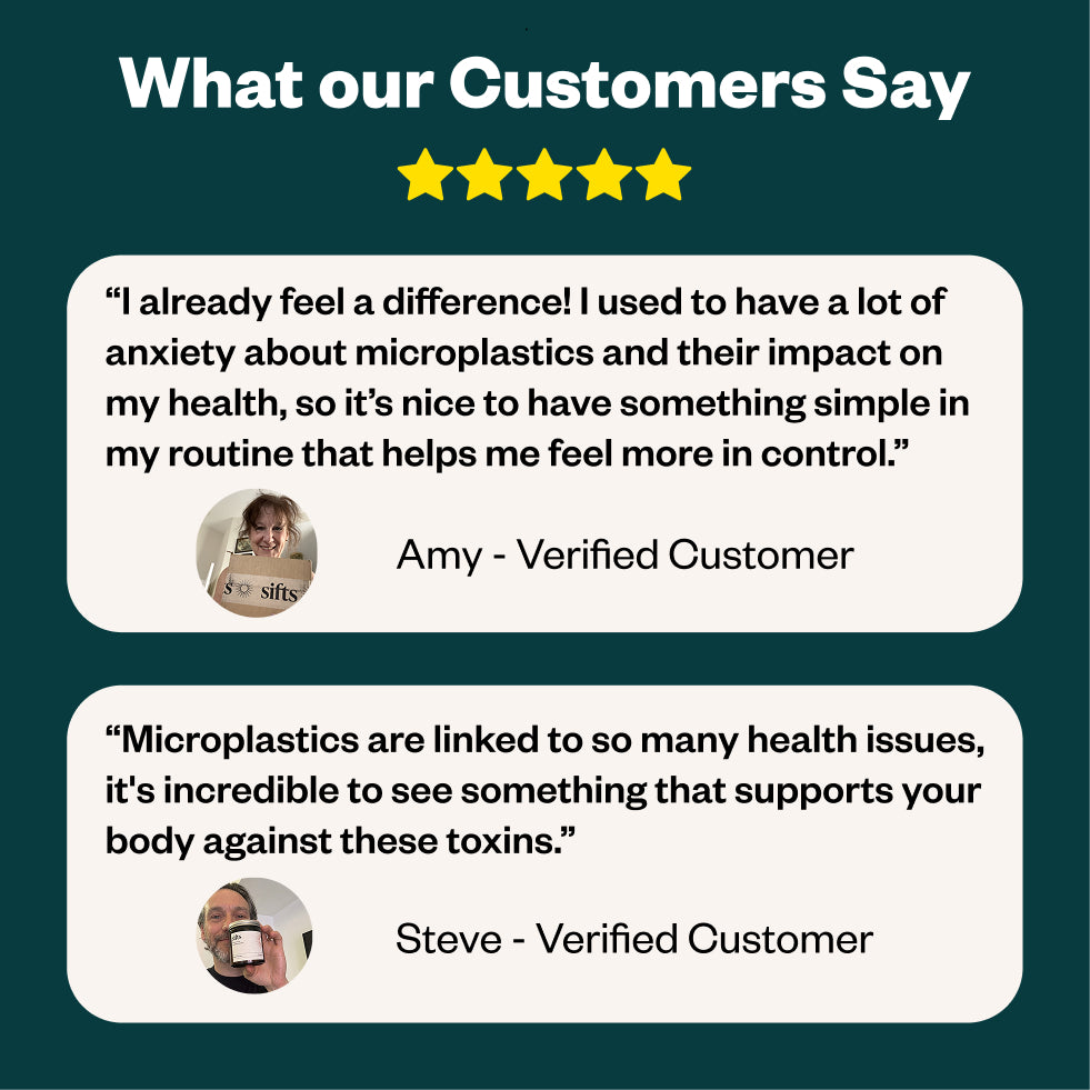 Sifts Daily Microplastic Support